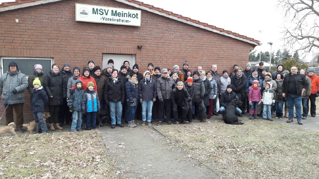 Braunkohlwanderung am 07.01.2017