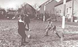 um 1931: im Tor Walter Heine