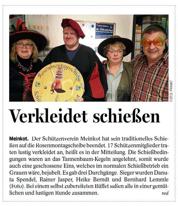 Bericht WAZ 13.03.2019