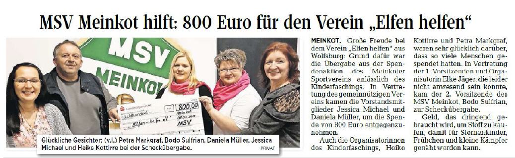 Bericht WAZ vom 20.03.2019